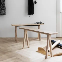 2 Dots bench, Ash