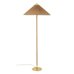 9602 floor lamp, Bambu-brass