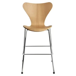 3177 Series 7 Junior chair chrome, Oak