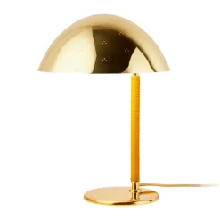 9209 table lamp, Brass-rattan