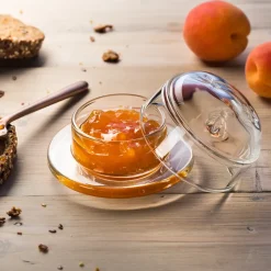 Abeille butter dish Ø10 cm, Transparent