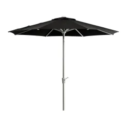 Abriola parasol, Charcoal black, Ø270 cm