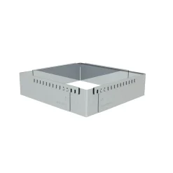 Adjustable baking pan, 43x29cm to 56x84cm