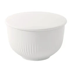 Afina sugar bowl 2 pieces, White