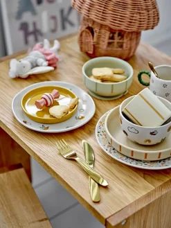 Agnes children's dinnerware 3 pieces, White