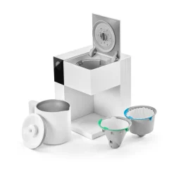 Aiden Precision coffee maker, Matte white