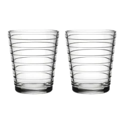 Aino Aalto drinks glass 22 cl 2-pack, clear