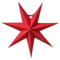 Aino Christmas star slim red, 44 cm