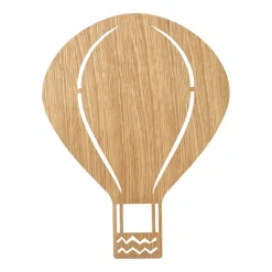 Air balloon lamp, Oak