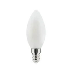 Airam Filament LED dim to warm-candle light source, Opal e14, 5w