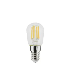 Airam Filament LED pear light source, Clear, with memory, t26 e14, 3w