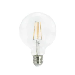 Airam Filament LED 3-step dimming globe light source, Clear, with memory, 95mm e27, 7w
