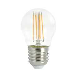 Airam Filament LED-globe light source E27, clear, dimmable 2700K 470 lm 4W