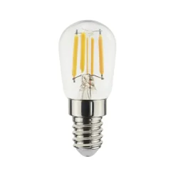 Airam Filament LED-pear E14 light source, Clear, dimmable, 4-filament