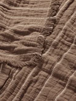 Aires bed spread 240x160 cm, Stone