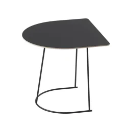 Airy sofa table half size, Black