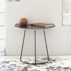 Airy sofa table half size, Black