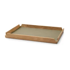 Airy teak tray square M, Nupo herbal dust