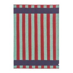 Aisles wool blanket 130x180 cm, Green