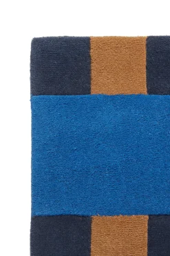 Aisles wool carpet, Blue, 200x300 cm