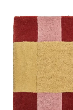 Aisles wool carpet, Red, 200x300 cm