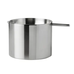 AJ cylinda-line ash tray large, Stainless steel