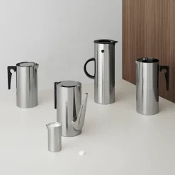 AJ cylinda-line coffee press kaffe 1 l, Stainless steel