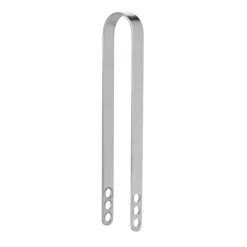 AJ cylinda-line ice tong, Stainless steel