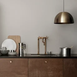 AJ cylinda-line sugar bowl, Stainless steel