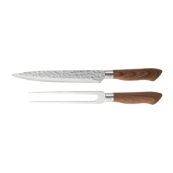 Akira carving set 2 pieces, Stainless steel