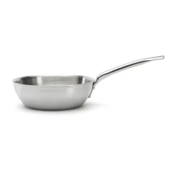 Alchimy rounded sauté pan stainless steel, Ø24 cm