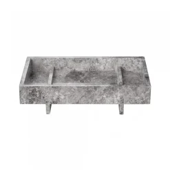 Alegto tray marble 18x30 cm, Sharkskin