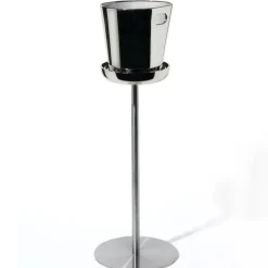 Alessi stand for wine cooler, Stainless steel