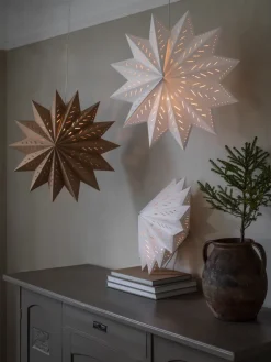 Alfa advent star brown, 50 cm