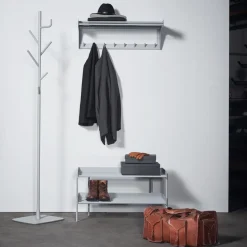 Alfred clothes hanger, Light grey