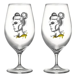All about you beer glass 40 cl 2-pack, Cheers to you