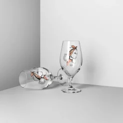 All about you beer glass 40 cl 2-pack, Near you beer (rusty orange)