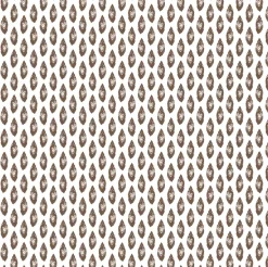 Almond napkin 33x33 cm, White-brown