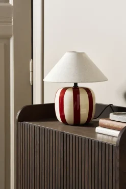 Alvar table lamp 31 cm, Rust red