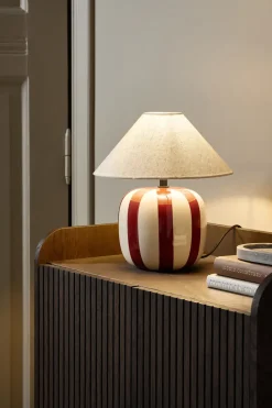 Alvar table lamp 31 cm, Rust red