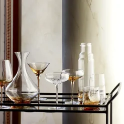Amber cocktail glass, 20 cl