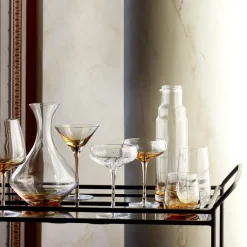 Amber white wine glass, 40 cl