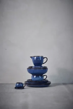 Amera espresso cup and saucer 8 cl, Blue