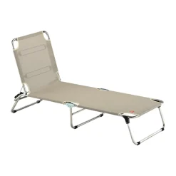 Amigo sun lounger, Taupe