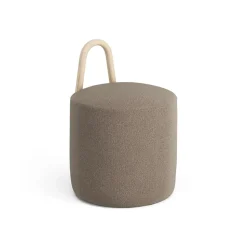 Amstelle pouf small box natural lacquer, Main Line Flax 23