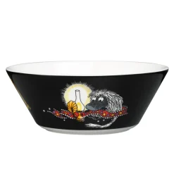 Ancestor Moomin bowl, black