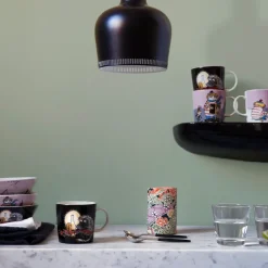 Ancestor Moomin bowl, black