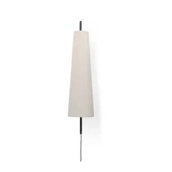 Ancora wall lamp, Black-Natural