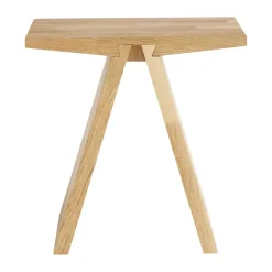 Angle stool 45x45x29 cm, Oak