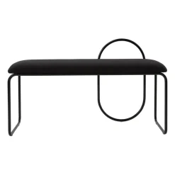 Angui bench bouclé, Anthracite
